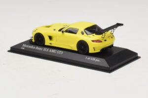 Mercedes SLS AMG GT3 Gelb Minichamps 1:43 410113201 Druckguss — Bild 3 von 4