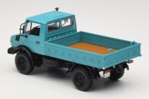 Mercedes Unimog 1300 L Pritschenwagen Blau Minichamps 1:43 439033020 Druckguss — Bild 5 von 6