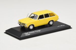 Opel Ascona A Voyage Gelb Minichamps 1:43 400045811 Druckguss — Bild 2 von 4