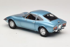 Opel GT Blue Metallic Minichamps 1:18 180049030 Druckguss — Bild 7 von 8
