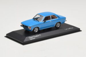 Opel Kadett C Blau Minichamps 1:43 400048101 Druckguss — Bild 2 von 4