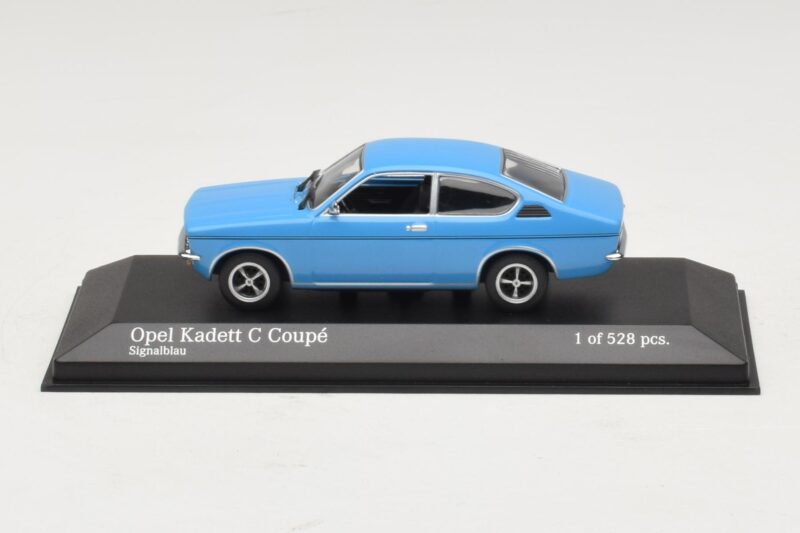 Opel Kadett C Coupe Blau Minichamps 1:43 430045628 Druckguss