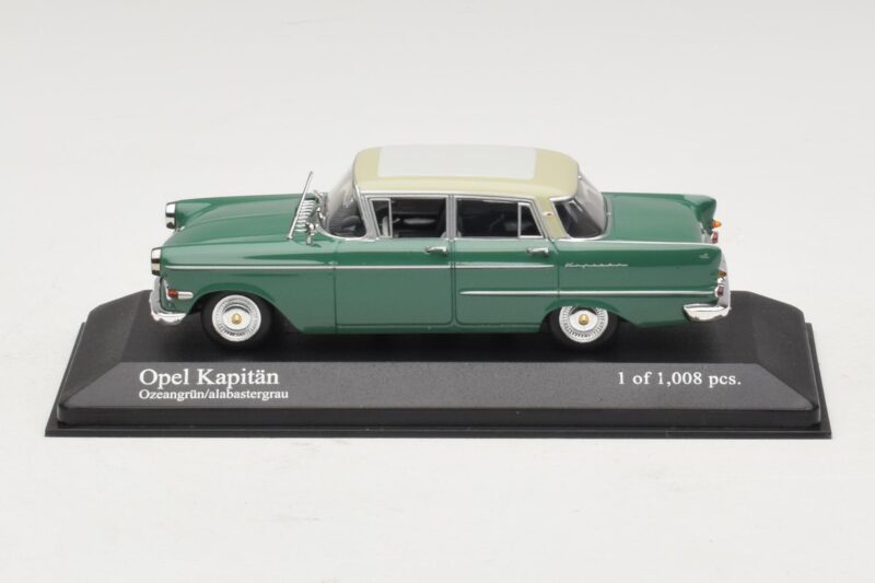 Opel Kapitan A Grün Minichamps 1:43 Opel Kapitan A Grün Minichamps 1:43 400048001 Druckguss