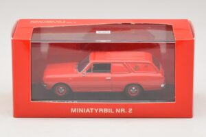 Opel Rekord Caravan Norwegian Post Minichamps 1:43 433046195 Druckguss — Bild 4 von 4