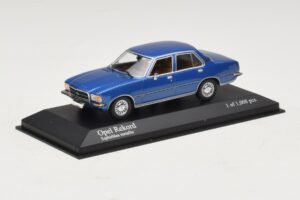 Opel Rekord D Blau Metallic Minichamps 1:43 400044002 Druckguss — Bild 2 von 4