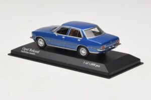 Opel Rekord D Blau Metallic Minichamps 1:43 400044002 Druckguss — Bild 3 von 4