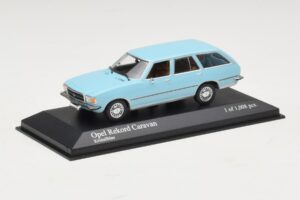 Opel Rekord D Caravan Hellblau Minichamps 1:43 400044014 Druckguss — Bild 2 von 4