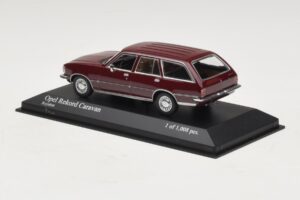 Opel Rekord D Caravan Rot Minichamps 1:43 400044012 Druckguss — Bild 3 von 4