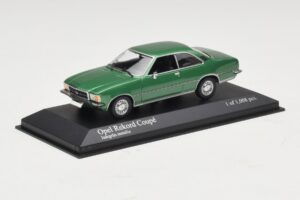 Opel Rekord D Coupé Grün Metallic Minichamps 1:43 400044022 Druckguss — Bild 2 von 4