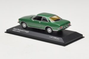 Opel Rekord D Coupé Grün Metallic Minichamps 1:43 400044022 Druckguss — Bild 3 von 4
