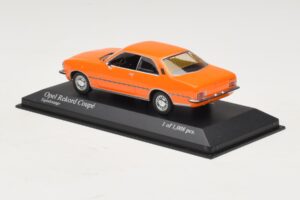 Opel Rekord D Coupé Orange Minichamps 1:43 400044024 Druckguss — Bild 3 von 4
