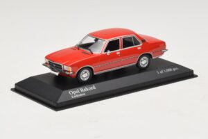 Opel Rekord D Rot Minichamps 1:43 400044004 Druckguss — Bild 2 von 4