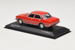 Opel Rekord D Rot Minichamps 1:43 400044004 Druckguss — Bild 3 von 4