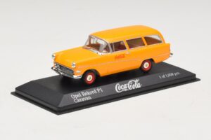 Opel Rekord P1 Caravan Coca-Cola Minichamps 1:43 430043270 Druckguss — Bild 2 von 4