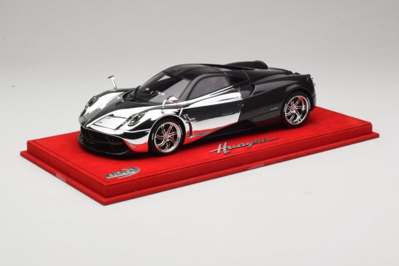 Pagani Huayra Chrome Silver Einzelstück BBR 1:18 P1873CM Resin