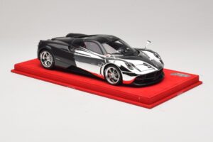 Pagani Huayra Chrome Silver Einzelstück BBR 1:18 P1873CM Resin — Bild 4 von 7