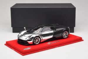Pagani Huayra Chrome Silver Einzelstück BBR 1:18 P1873CM Resin — Bild 6 von 7