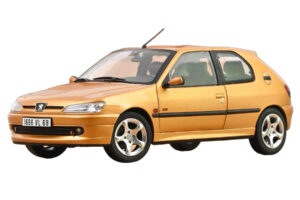 Peugeot 306 S16 Blaze Yellow Norev 1:18 184940 Druckguss