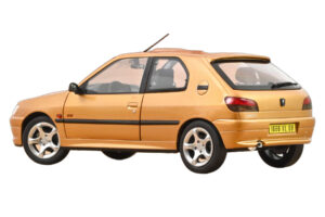 Peugeot 306 S16 Blaze Yellow Norev 1:18 184940 Druckguss — Bild 3 von 3
