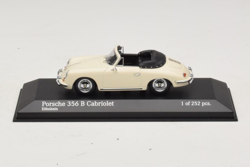 Porsche 356 B Cabriolet Elfenbeinweiß Minichamps 1:43 Porsche 356 B Cabriolet Elfenbeinweiß Minichamps 1:43 400064332 Druckguss