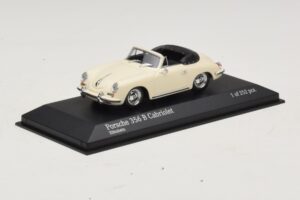Porsche 356 B Cabriolet Elfenbeinweiß Minichamps 1:43 400064332 Druckguss — Bild 2 von 4