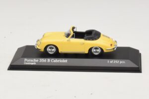 Porsche 356 B Cabriolet Gelb Minichamps 1:43 400064334 Druckguss