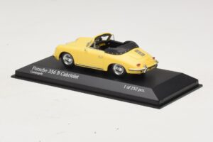 Porsche 356 B Cabriolet Gelb Minichamps 1:43 400064334 Druckguss — Bild 3 von 4