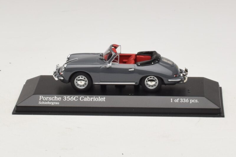 Porsche 356C Cabriolet Grau Minichamps 1:43 Porsche 356C Cabriolet Grau Minichamps 1:43 430062339 Druckguss