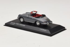 Porsche 356C Cabriolet Grau Minichamps 1:43 430062339 Druckguss — Bild 3 von 4