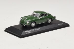 Porsche 356C Dunkelgrün Minichamps 1:43 430062329 Druckguss — Bild 2 von 4