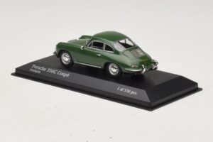 Porsche 356C Dunkelgrün Minichamps 1:43 430062329 Druckguss — Bild 3 von 4