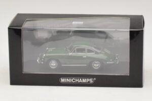 Porsche 356C Dunkelgrün Minichamps 1:43 430062329 Druckguss — Bild 4 von 4
