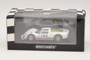 Porsche 906 K Scuderia Filipinetti #148 W. Mairesse / H. Muller Targa Florio Winners 1966 Minichamps 1:43 400666648 Druckguss — Bild 4 von 4