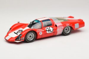 Porsche 906 LH Squadra Tartaruga #40 D. Spoerry / R. Steinemann 12 Hours of Sebring 1967 Minichamps 1:18 100676140 Druckguss