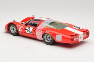Porsche 906 LH Squadra Tartaruga #40 D. Spoerry / R. Steinemann 12 Hours of Sebring 1967 Minichamps 1:18 100676140 Druckguss — Bild 7 von 8