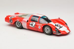 Porsche 906 LH Squadra Tartaruga #40 D. Spoerry / R. Steinemann 12 Hours of Sebring 1967 Minichamps 1:18 100676140 Druckguss — Bild 6 von 8
