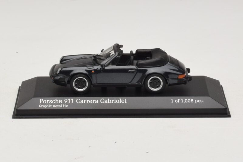 Porsche 911 930 Carrera Cabriolet Grau Metallic Minichamps 1:43 Porsche 911 930 Carrera Cabriolet Grau Metallic Minichamps 1:43 430062037 Druckguss