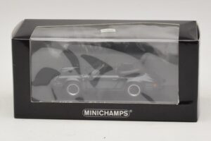 Porsche 911 930 Carrera Cabriolet Grau Metallic Minichamps 1:43 430062037 Druckguss — Bild 4 von 4