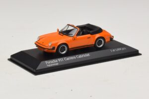 Porsche 911 930 Carrera Cabriolet Orange Minichamps 1:43 430062038 Druckguss — Bild 2 von 4