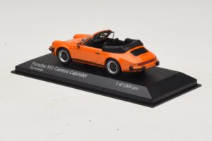 Porsche 911 930 Carrera Cabriolet Orange Minichamps 1:43 430062038 Druckguss — Bild 3 von 4
