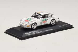 Porsche 911 964 Carrera 2 #33 M. Hakkinen Monaco Carrera Cup Winner 1993 Minichamps 1:43 430936033 Druckguss — Bild 2 von 4
