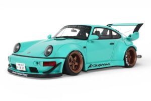 Porsche 911 964 RWB Kashiwa Blue GT Spirit 1:18 Porsche 911 964 RWB Kashiwa Blue GT Spirit 1:18 GT569 Resin