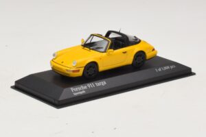 Porsche 911 964 Targa Gelb Minichamps 1:43 400061367 Druckguss — Bild 2 von 4