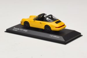 Porsche 911 964 Targa Gelb Minichamps 1:43 400061367 Druckguss — Bild 3 von 4