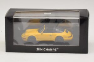 Porsche 911 964 Targa Gelb Minichamps 1:43 400061367 Druckguss — Bild 4 von 4