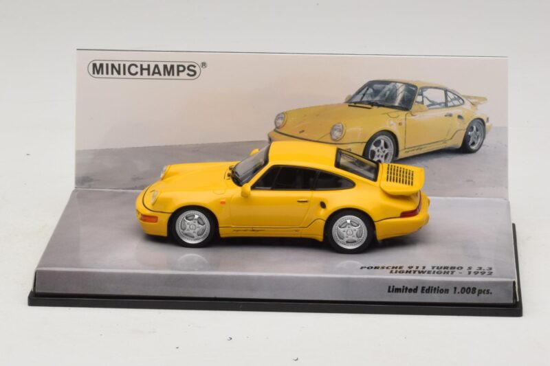Porsche 911 964 Turbo S 3.3 Lightweight Minichamps 1:43 436069170 Druckguss