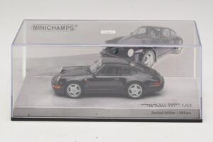 Porsche 911 964 Turbo S 3.6 30 Jahre Jubiläum Schwarz Minichamps 1:43 436069171 Druckguss — Bild 4 von 5