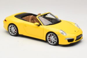 Porsche 911 991 Carrera S Cabriolet Gelb Minichamps 1:18 100061031 Druckguss — Bild 6 von 8