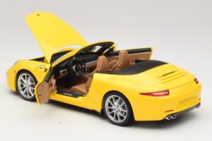 Porsche 911 991 Carrera S Cabriolet Gelb Minichamps 1:18 100061031 Druckguss — Bild 5 von 8