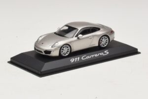 Porsche 911 991 Carrera S Silber Metallic Minichamps 1:43 WAP0200130C Druckguss — Bild 2 von 4